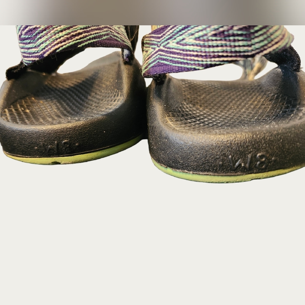 Chacos Green And Grey Womens - Picture 2 of 5